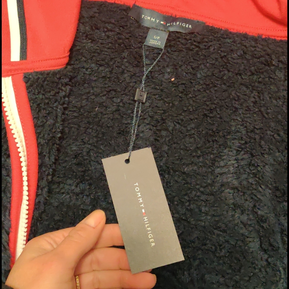 Tommy Hilfiger fleece hooded jacket - Picture 4 of 8